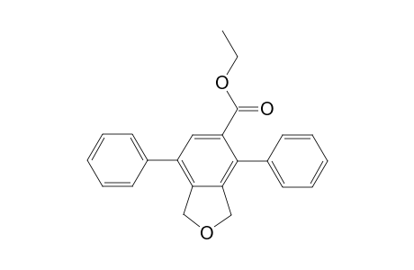 Ethyl 4,7-diphenyl-1,3-dihydroisobenzofuran-5-carboxylate