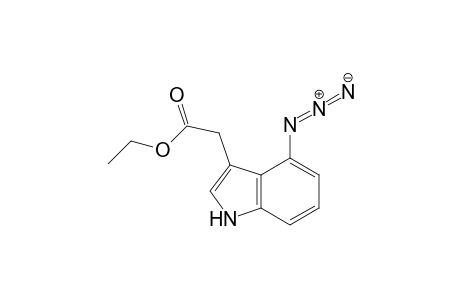 Ethyl 4-azidoindole-3-acetate