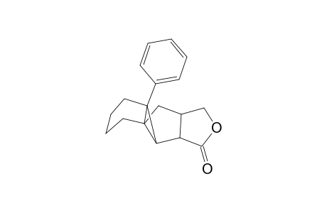 (3aS*,3bS*,3cR*,7aS*,8aR*)-3c-Phenyl-3,3a,3b,3c,4,5,6,7,8,8a-decahydro-1H-benzo[1,3]cyclopropa[3,4] cyclopenta[1,2-c]furan-3-one