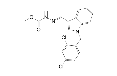 methyl (2E)-2-{[1-(2,4-dichlorobenzyl)-1H-indol-3-yl]methylene}hydrazinecarboxylate