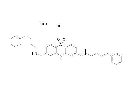 5,5-Dioxo-N,N'-Bis-(4-phenylbutyl)-phenothiazine-2,8-dimethaneamine-dihydrochloride
