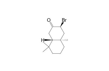 (-)-(3S,4aR,8aS)-3-Bromo-3,4,4a,5,6,7,8,8a-octahydro-4a,8,8-trimethylnaphthalen-2(1H)-one
