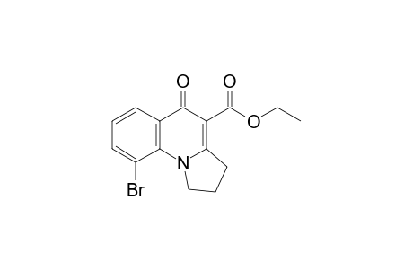 9-bromo-5-keto-2,3-dihydro-1H-pyrrolo[1,2-a]quinoline-4-carboxylic acid ethyl ester