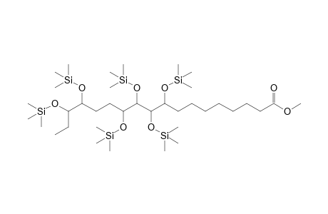 Methyl 9,10,11,12,15,16-hexakis(trimethylsilyloxy)-9-cis,11-trans,15-cis-octadecanoate