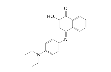1(4H)-naphthalenone, 4-[[4-(diethylamino)phenyl]imino]-2-hydroxy-