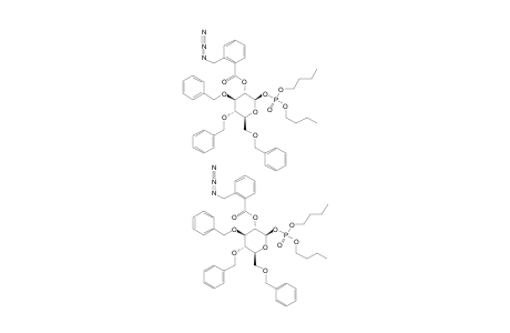 DIBUTYL-2-O-[2-(AZIDOMETHYL)-BENZOYL]-3,4,6-TRI-O-BENZYL-BETA-D-GLUCOPYRANOSYL-PHOSPHATE