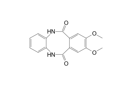 Dibenzo[b,f][1,4]diazocine-6,11-dione, 5,12-dihydro-8,9-dimethoxy-
