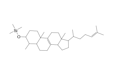Silane, trimethyl[[(3.beta.,4.alpha.,5.alpha.)-4-methylcholesta-8,24-dien-3-yl]oxy]-