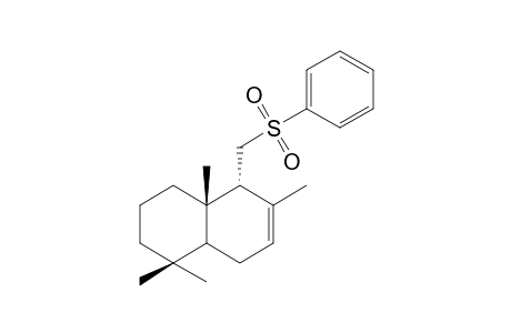 (8R,8aS)-4,4,7,8a-tetramethyl-8-(phenylsulfonylmethyl)-1,2,3,4a,5,8-hexahydronaphthalene