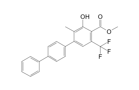 3''-Hydroxy-2''-methyl-5''-(trifluoromethyl)[1,1':4',1'']terphenyl-4''-carboxylic acid methyl ester
