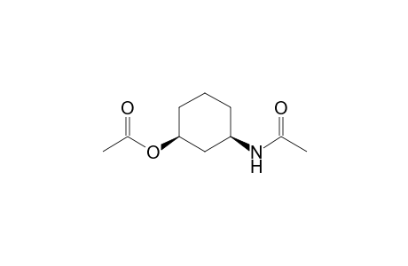 Acetamide, N-[3-(acetyloxy)cyclohexyl]-, cis-(.+-.)-