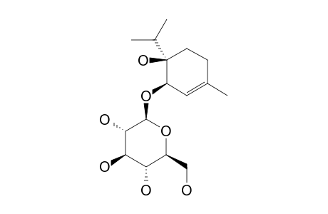 (3R,4R)-PARA-MENTH-1-ENE-3,4-DIOL-3-O-BETA-D-GLUCOPYRANOSIDE