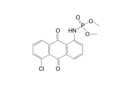 (5-chloro-1-anthraquinonyl)phosphoramidic acid, dimethyl ester