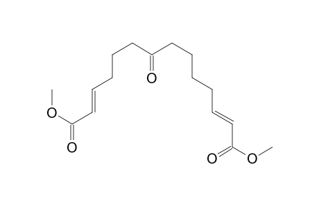 (2E,12E)-7-ketotetradeca-2,12-dienedioic acid dimethyl ester