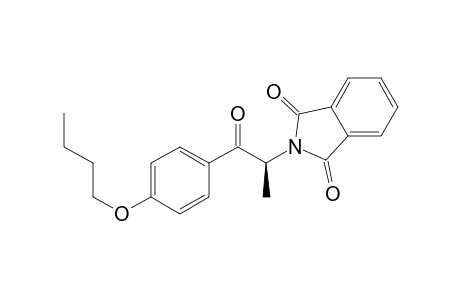 (S)-(4-butoxyphenyl)(1-phthalimdoethyl)-ketone