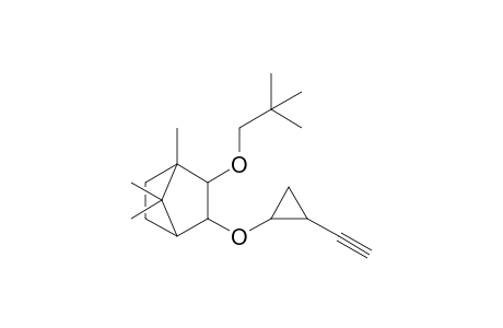 1-Ethynyl-2-[2-(2,2-dimethylpropyloxy)-1,7,7-trimethylbicyclo[2.2.1]hept-3-yl]oxycyclopropane