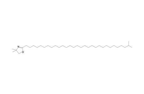 30-Methyl-hentriacontanoic acid, dmox derivative