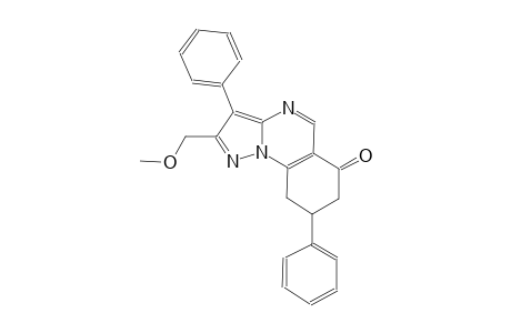 pyrazolo[1,5-a]quinazolin-6(7H)-one, 8,9-dihydro-2-(methoxymethyl)-3,8-diphenyl-