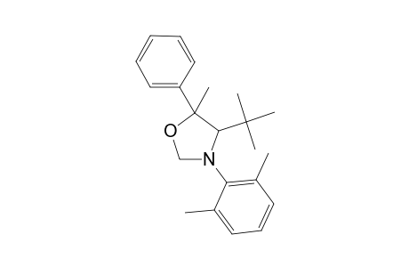 4-(tert-Butyl)-3-(2,6-dimethylphenyl)-5-methyl-5-phenyl-1,3-oxazolidine