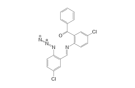 [2-(2-Azido-5-chlorobenzylideneamino)-5-chlorophenyl](phenyl)methanone