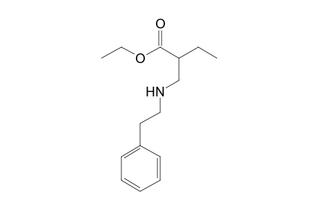 Ethyl 2-([(2-phenylethyl)amino]methyl)butanoate