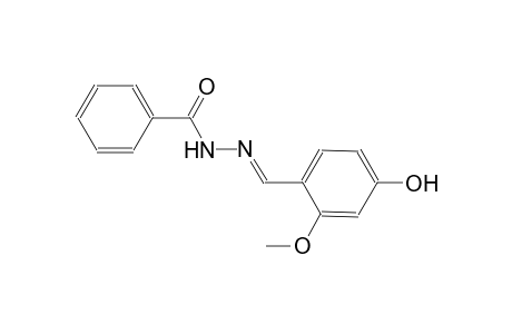 N'-[(E)-(4-hydroxy-2-methoxyphenyl)methylidene]benzohydrazide