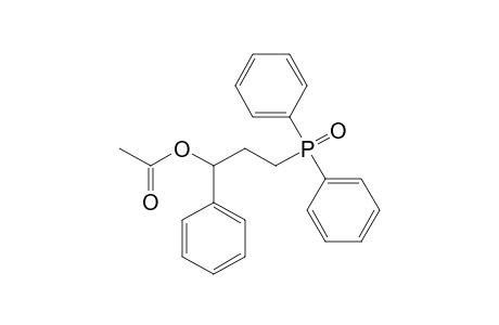 (3-diphenylphosphoryl-1-phenyl-propyl) acetate