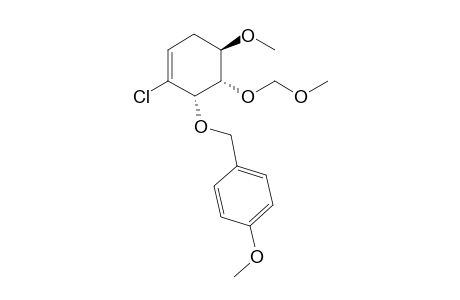 1-((((1S,5R,6S)-2-chloro-5-methoxy-6-(methoxymethoxy)cyclohex-2-en-1-yl)oxy)methyl)-4-methoxybenzene