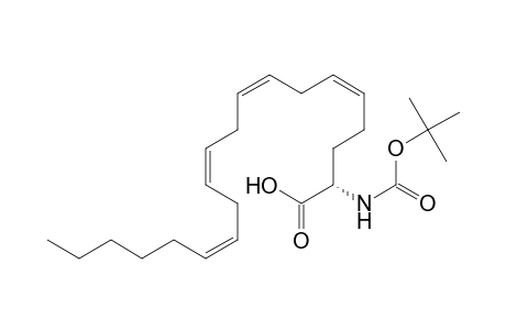 (5Z,8Z,11Z,14Z,2S)-2-tert-Butoxycarbonylaminoeicos-5,8,11,14-tetraenoic Acid
