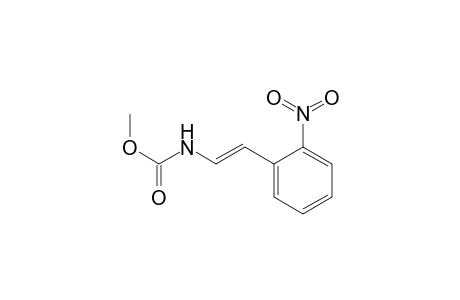 methyl N-[(E)-2-(2-nitrophenyl)ethenyl]carbamate