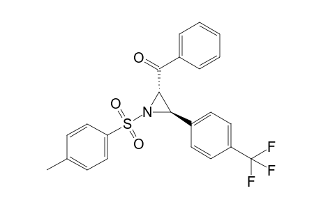 (2S,3R)-2-(Benzoyl)-3-(4-trifluoromethylphenyl)-1-(4-toluenesulfonyl)aziridine