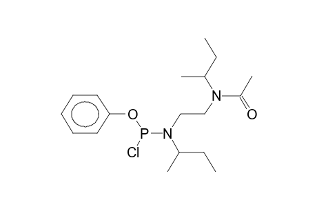PHENYL N-SEC-BUTYL-N-[2-(N-SEC-BUTYL-N-ACETYLAMINO)ETHYL]AMIDOCHLOROPHOSPHITE