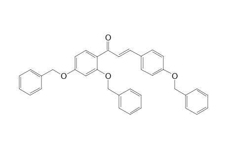 3-(4-Benzyloxy-phenyl)-1-(2,4-bis-benzyloxy-phenyl)-propenone
