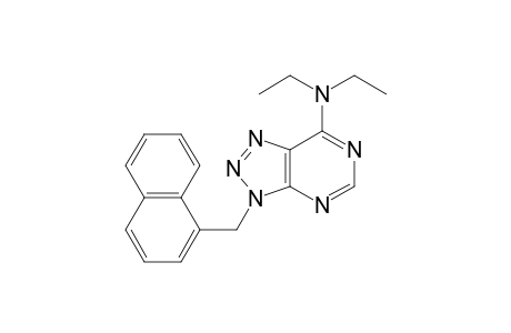 3H-[1,2,3]Triazolo[4,5-d]pyrimidin-7-amine, N,N-diethyl-3-(1-naphthalenylmethyl)-