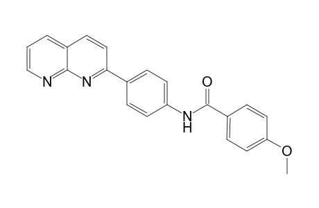 2-(p-Methoxybenzamidophenyl)-1,8-naphthyridine