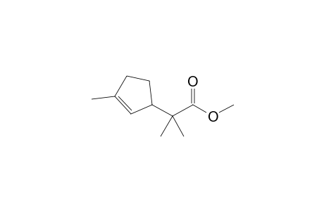 Methyl 2,2-dimethyl-2-(3'-methyl-2'-cyclopenten-1'-yl)acetate