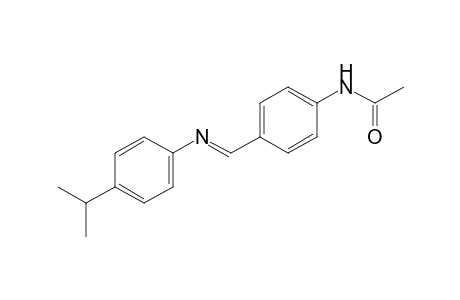 4'-[N-(p-cumenyl)formimidoyl]acetanilide