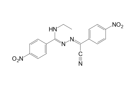 N-ethyl-p-nitrobenzamide, azine with (p-nitrophenyl) glyoxylonitrile