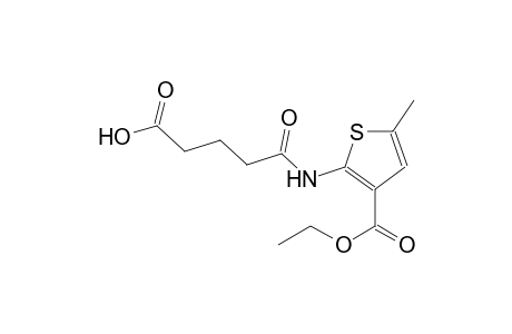 5-{[3-(ethoxycarbonyl)-5-methyl-2-thienyl]amino}-5-oxopentanoic acid
