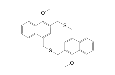 5,16-Dimethoxy-2,13-dithia[3.3](1,3)naphthalenophane