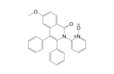 2-[6-Methoxy-1-oxo-3,4-diphenylisoquinolin-2(1H)-yl] pyridine 1-oxide