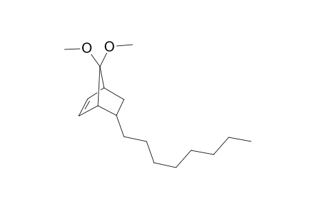 7,7-Dimethoxy-5-endo-octylnorbornene