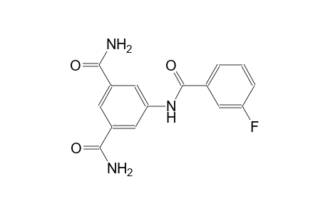 5-[(3-fluorobenzoyl)amino]isophthalamide