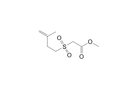 2-(3-Methylbut-3-enylsulfonyl)acetic acid methyl ester