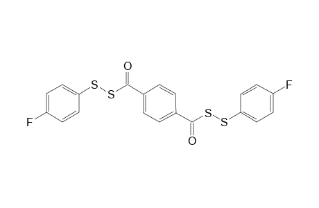 Di(p-fluorophenyl) 1,4-phendiylbis(carbonyldisulfide)