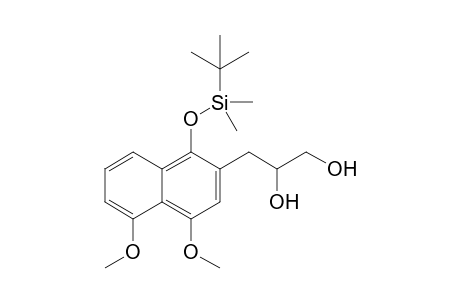 3-[1-tert-Butyldimethylsiloxy-4,5-dimethoxy-2-naphthyl]-1,2-propanediol