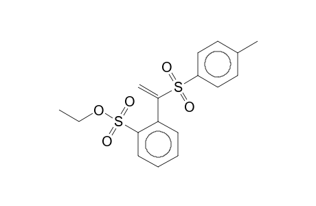 2-[1-(Toluene-4-sulfonyl)-vinyl]-benzenesulfonic acid, ethyl ester