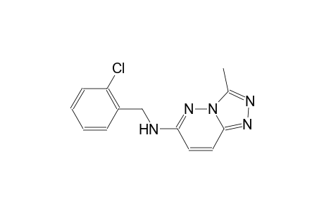 [1,2,4]triazolo[4,3-b]pyridazin-6-amine, N-[(2-chlorophenyl)methyl]-3-methyl-