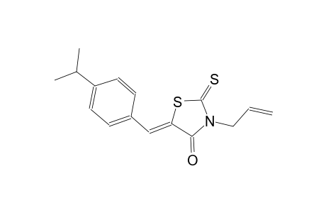 4-thiazolidinone, 5-[[4-(1-methylethyl)phenyl]methylene]-3-(2-propenyl)-2-thioxo-, (5Z)-