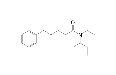 Valeramide, 5-phenyl-N-(2-butyl)-N-ethyl-